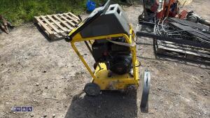WACKER NEUSON petrol road saw c/w dust suppression bottle (3456029) - 3