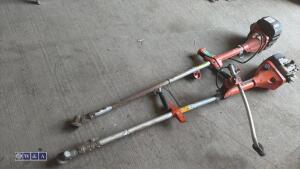 2 x HUSQVARNA petrol strimmers - 4