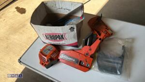 Box of chainsaw spares