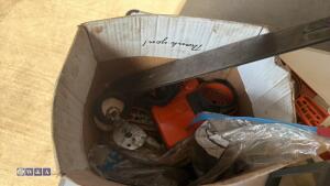 Box of chainsaw spares - 2
