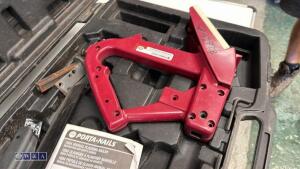 PORTA NAILER nail gun c/w case - 3