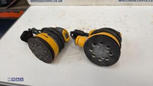 2 x DEWALT 240v orbital sanders - 3