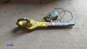 RYOBI battery hand held mower c/w battery & charger - 3
