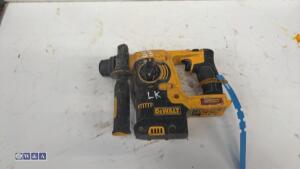 DEWALT DCH253 18v SDS+ combi hammer drill (18)