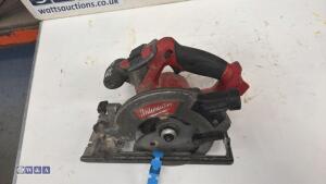 MILWAUKEE M18 CCS55 18v circular saw (23) - 2