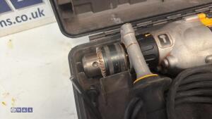 DEWALT 21570 110v drill c/w case (14) - 2
