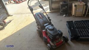 COBRA petrol rotary mower c/w collection box