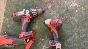 Box of MILWAUKEE 18v cordless hand tools (36) - 2