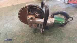 HITACHI CM12Y 110v stone saw - 2