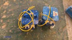 2 x 3kva power step-up transformers - 2
