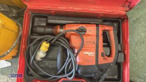 HILTI TE60-ATC 110v breaker c/w case - 2