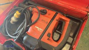 HILTI TE60-ATC 110v breaker c/w case - 4