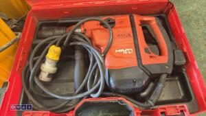 HILTI TE60-ATC 110v breaker c/w case