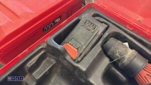 HILTI TE60-A36 NEURON breaker c/w 2 x batteries & case - 3