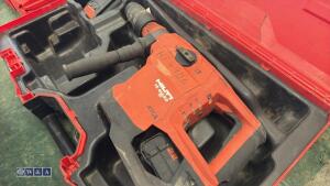 HILTI TE60-A36 NEURON breaker c/w 2 x batteries & case - 5