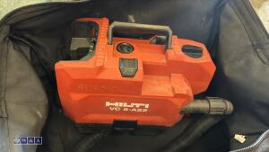 HILTI VC5A-22 cordless dust vacuum c/w carry case