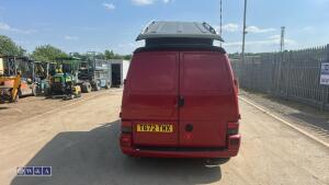 1999 VOLKSWAGEN TRANSPORTER campervan c/w diesel night heater, fridge, gas hob, sink, mains hook up, front passenger seat swivel chair, pop up roof rack & roll bed (T672 TWX)(MoT 31st May 2027)(V5, MoT & folder of history in office) - 4