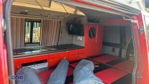 1999 VOLKSWAGEN TRANSPORTER campervan c/w diesel night heater, fridge, gas hob, sink, mains hook up, front passenger seat swivel chair, pop up roof rack & roll bed (T672 TWX)(MoT 31st May 2027)(V5, MoT & folder of history in office) - 13