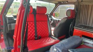 1999 VOLKSWAGEN TRANSPORTER campervan c/w diesel night heater, fridge, gas hob, sink, mains hook up, front passenger seat swivel chair, pop up roof rack & roll bed (T672 TWX)(MoT 31st May 2027)(V5, MoT & folder of history in office) - 14