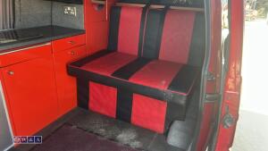 1999 VOLKSWAGEN TRANSPORTER campervan c/w diesel night heater, fridge, gas hob, sink, mains hook up, front passenger seat swivel chair, pop up roof rack & roll bed (T672 TWX)(MoT 31st May 2027)(V5, MoT & folder of history in office) - 17