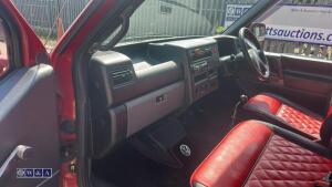 1999 VOLKSWAGEN TRANSPORTER campervan c/w diesel night heater, fridge, gas hob, sink, mains hook up, front passenger seat swivel chair, pop up roof rack & roll bed (T672 TWX)(MoT 31st May 2027)(V5, MoT & folder of history in office) - 21