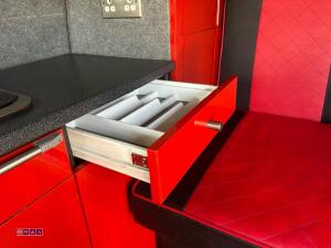 1999 VOLKSWAGEN TRANSPORTER campervan c/w diesel night heater, fridge, gas hob, sink, mains hook up, front passenger seat swivel chair, pop up roof rack & roll bed (T672 TWX)(MoT 31st May 2027)(V5, MoT & folder of history in office) - 40