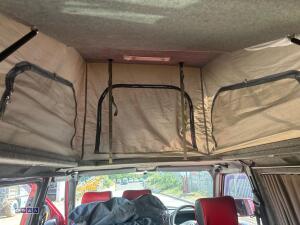 1999 VOLKSWAGEN TRANSPORTER campervan c/w diesel night heater, fridge, gas hob, sink, mains hook up, front passenger seat swivel chair, pop up roof rack & roll bed (T672 TWX)(MoT 31st May 2027)(V5, MoT & folder of history in office) - 44