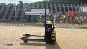 2015 CATERPILLAR NPP20N2 battery pallet truck c/w charger (s/n RTB03A) - 14