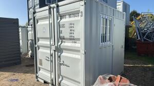 DFC 9GP 9ft container c/w pedestrian side door (GMPU 907048) - 3