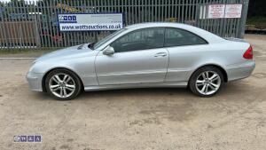 2006 MERCEDES-BENZ CLK280 AVANTGARDE 7-speed automatic petrol coupe car, full leather (OY06 SCX)(V5, service book & manuals in office) - 2