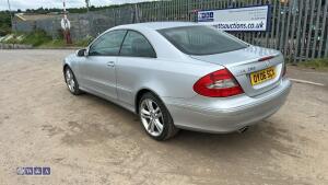 2006 MERCEDES-BENZ CLK280 AVANTGARDE 7-speed automatic petrol coupe car, full leather (OY06 SCX)(V5, service book & manuals in office) - 3
