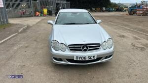 2006 MERCEDES-BENZ CLK280 AVANTGARDE 7-speed automatic petrol coupe car, full leather (OY06 SCX)(V5, service book & manuals in office) - 7