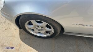 2001 MERCEDES-BENZ SLK200 KOMPRESSOR 6-speed manual petrol convertible car, full leather (Y869 RDB)(V5 in office) - 12