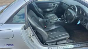 2001 MERCEDES-BENZ SLK200 KOMPRESSOR 6-speed manual petrol convertible car, full leather (Y869 RDB)(V5 in office) - 18