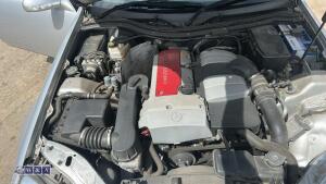 2001 MERCEDES-BENZ SLK200 KOMPRESSOR 6-speed manual petrol convertible car, full leather (Y869 RDB)(V5 in office) - 20