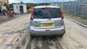 2010 NISSAN NOTE 1.6 4-speed automatic petrol car (LL10 RYP)(CATEGORY N INSURANCE LOSS) - 4