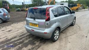 2010 NISSAN NOTE 1.6 4-speed automatic petrol car (LL10 RYP)(CATEGORY N INSURANCE LOSS) - 5