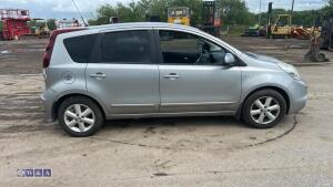 2010 NISSAN NOTE 1.6 4-speed automatic petrol car (LL10 RYP)(CATEGORY N INSURANCE LOSS) - 6