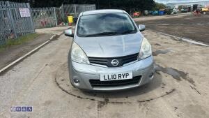 2010 NISSAN NOTE 1.6 4-speed automatic petrol car (LL10 RYP)(CATEGORY N INSURANCE LOSS) - 8