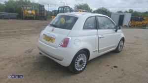 2010 FIAT 500 LOUNGE 5-speed manual petrol 3-door hatchback car (GY10 UPK)(V5 in office) - 5