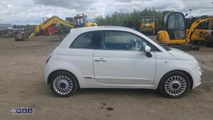 2010 FIAT 500 LOUNGE 5-speed manual petrol 3-door hatchback car (GY10 UPK)(V5 in office) - 6