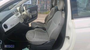 2010 FIAT 500 LOUNGE 5-speed manual petrol 3-door hatchback car (GY10 UPK)(V5 in office) - 23