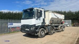 RENAULT C VOLUMETRIC automatic concrete mixer, Baylynx 10M60 batch pro computer (PO18 EHB)(MoT 30th November 2026)(V5 & big folder of history in office)