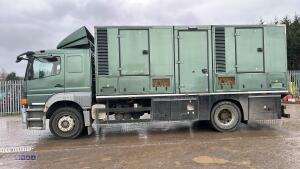 MERCEDES ATEGO 1823 4x2 500kva generator wagon (T83 YAW) with dual CUMMINS 250kva generator sets - 2