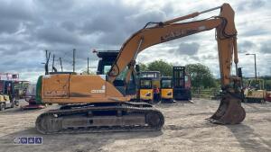 2011 CASE CX21B steel tracked excavator with bucket, Q/hitch & piped - 6