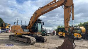 2011 CASE CX21B steel tracked excavator with bucket, Q/hitch & piped - 11