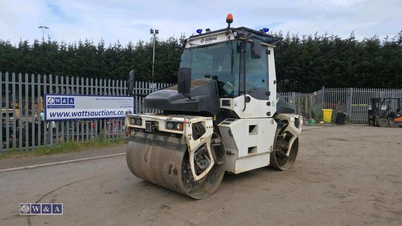 2018 BOMAG BW154AP-41AM double drum roller with tarmac cutter (2280)(s/n 101870641246)