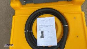 DTK 240ltr plastic fuel tank with 12v pump and delivery hose (unused) - 6