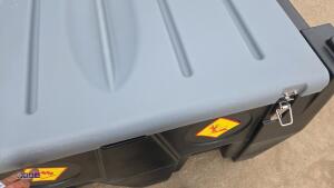 DTK 240ltr plastic fuel tank with 12v pump and delivery hose (unused) - 10
