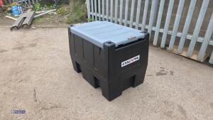DTK 480ltr plastic fuel tank with 12v pump and delivery hose (unused) - 3